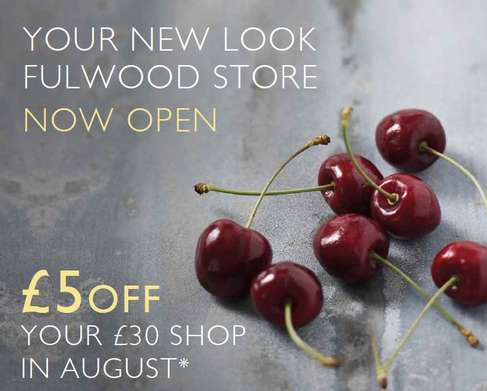 fulwoodoffer fulwoodoffer Booths Fulwood Now Open