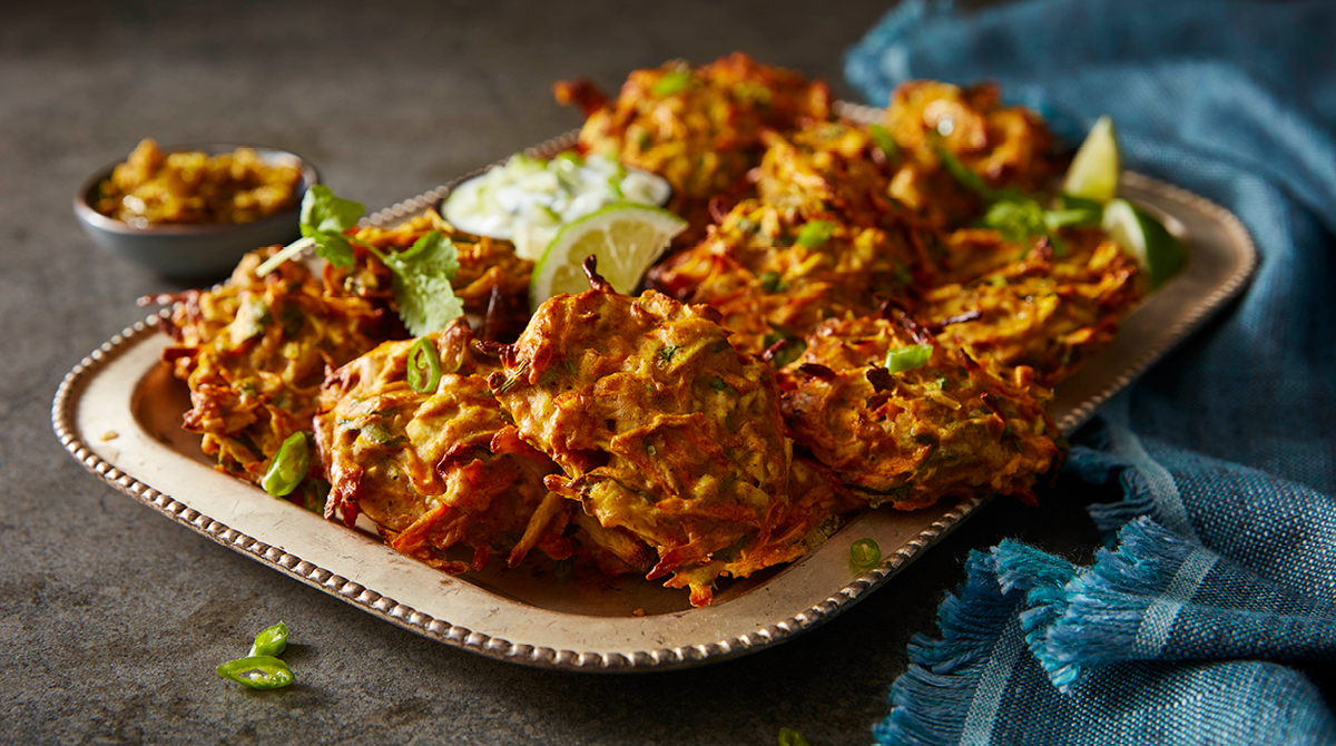 Carrot & Parsnip Bhajis