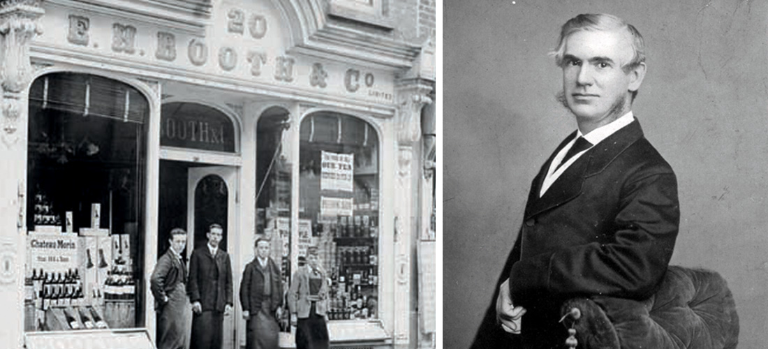 Edwin Henry Booth and Booths' first store
