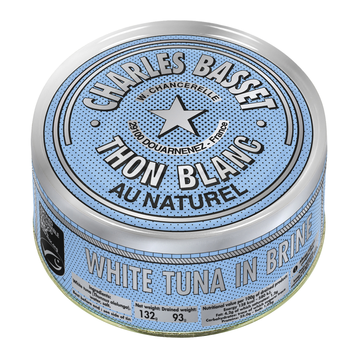 Charles Basset Albacore Tuna