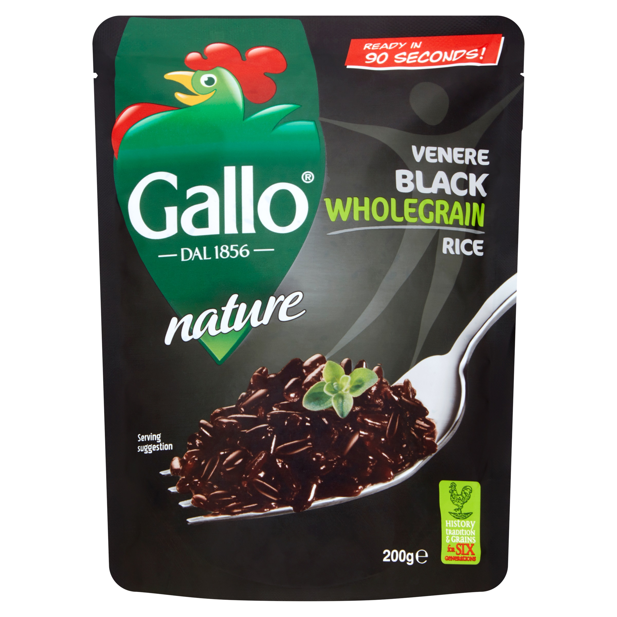 gallo venere black wholegrain rice