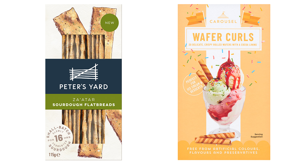 Peter's Yard Flatbreads and Carousel Wafer Curls