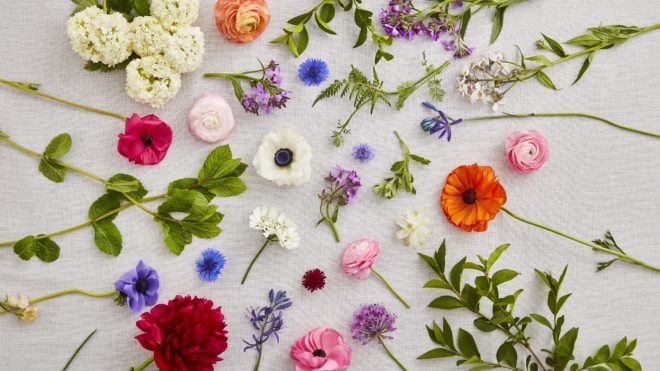 British Grown Flowers Spread