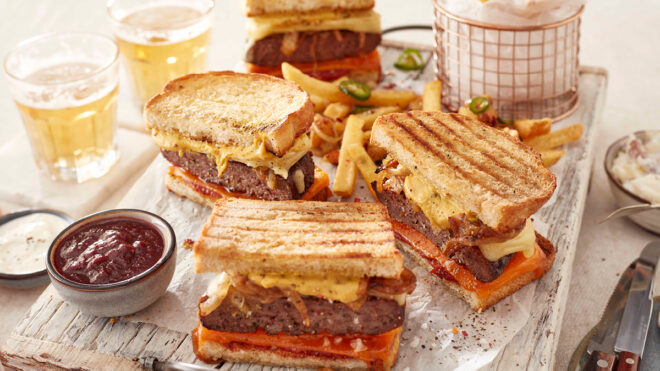 Burger Toastie Recipe