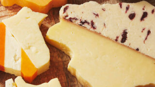 Zoomed in image of cheese