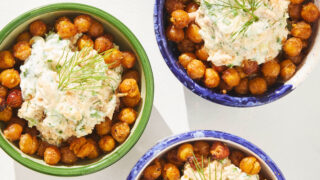 Roast Chickpea and Tuna Pots