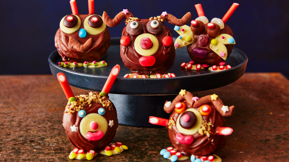 Chocolate Toffee Apples