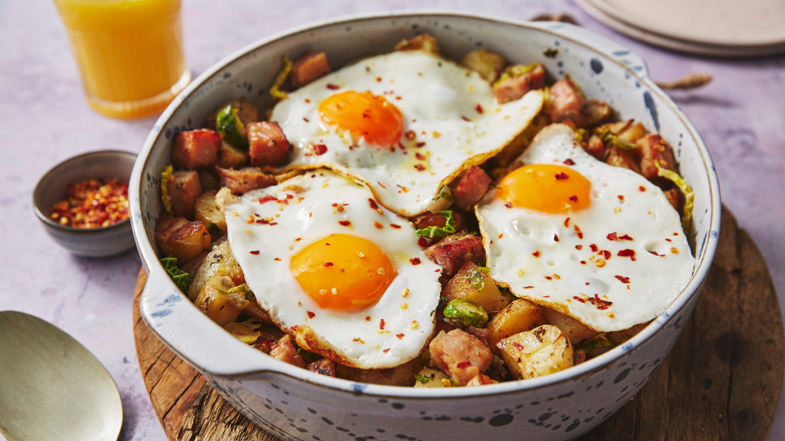 ham and potato hash