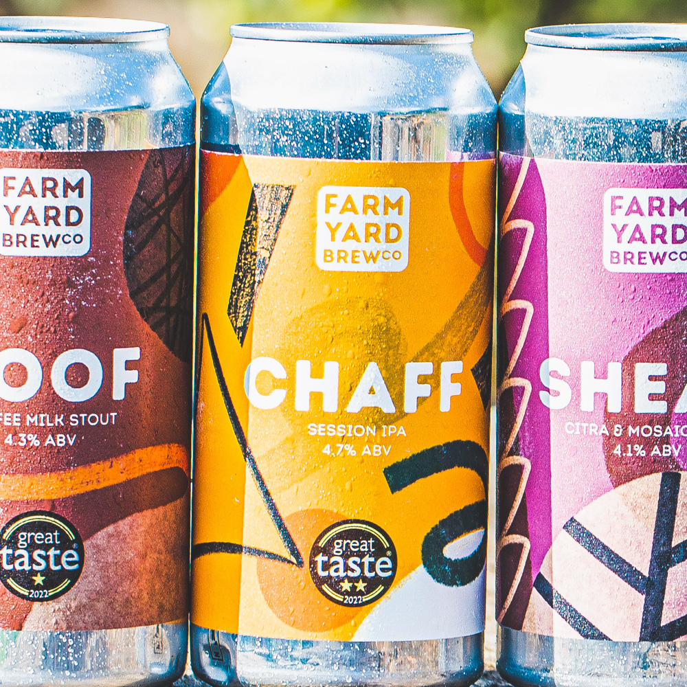 Image of a can of Farm Yard Brew Co Chaff Session IPA