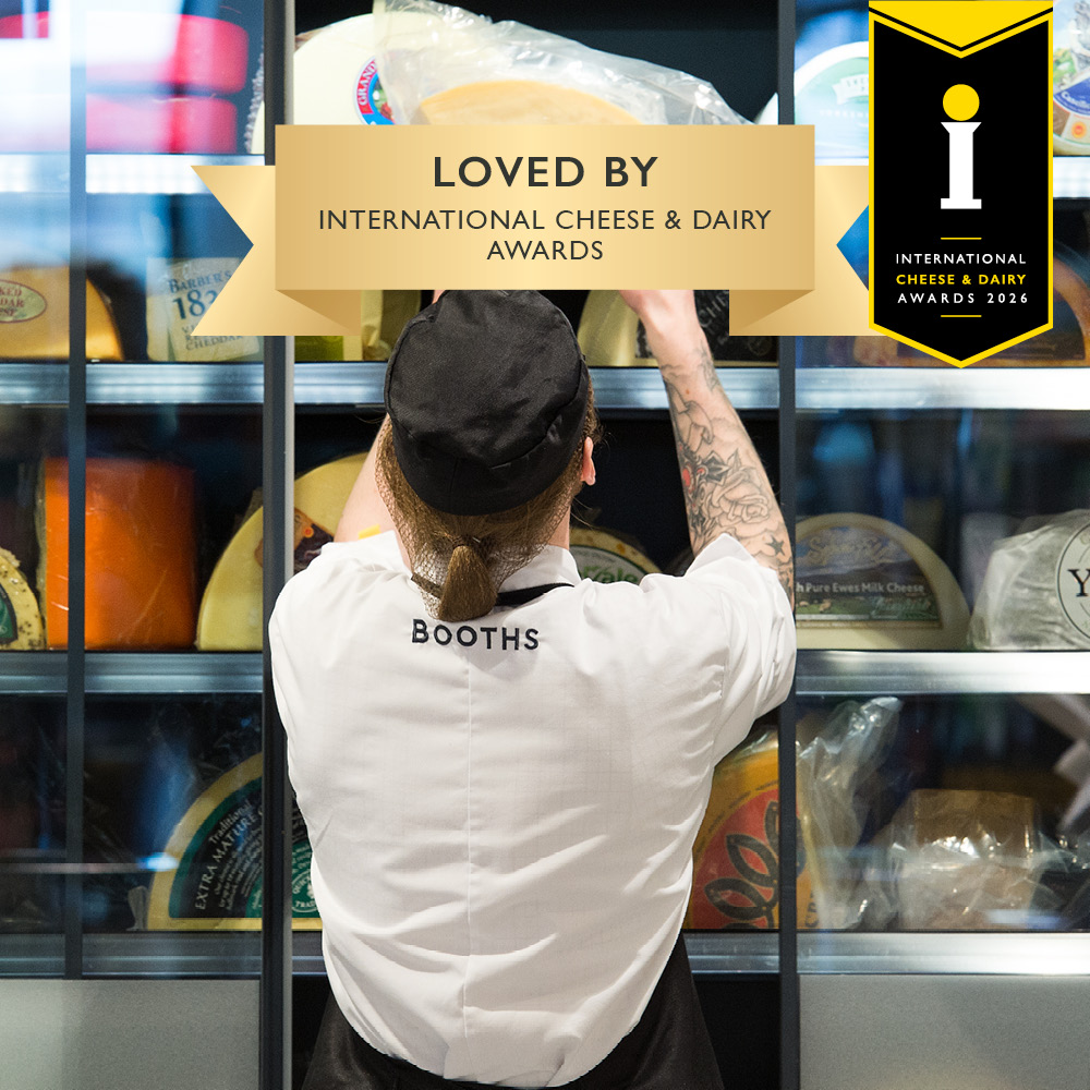 Image showing someone putting cheese into a fridge with the ICDA logo on top