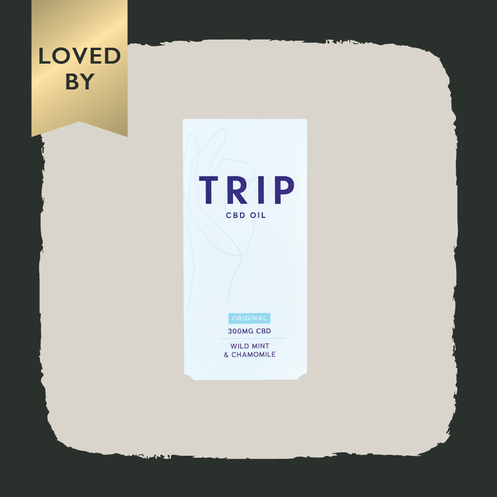 Pack shot of TRIP Wild Mint & Chamomile CBD OIl