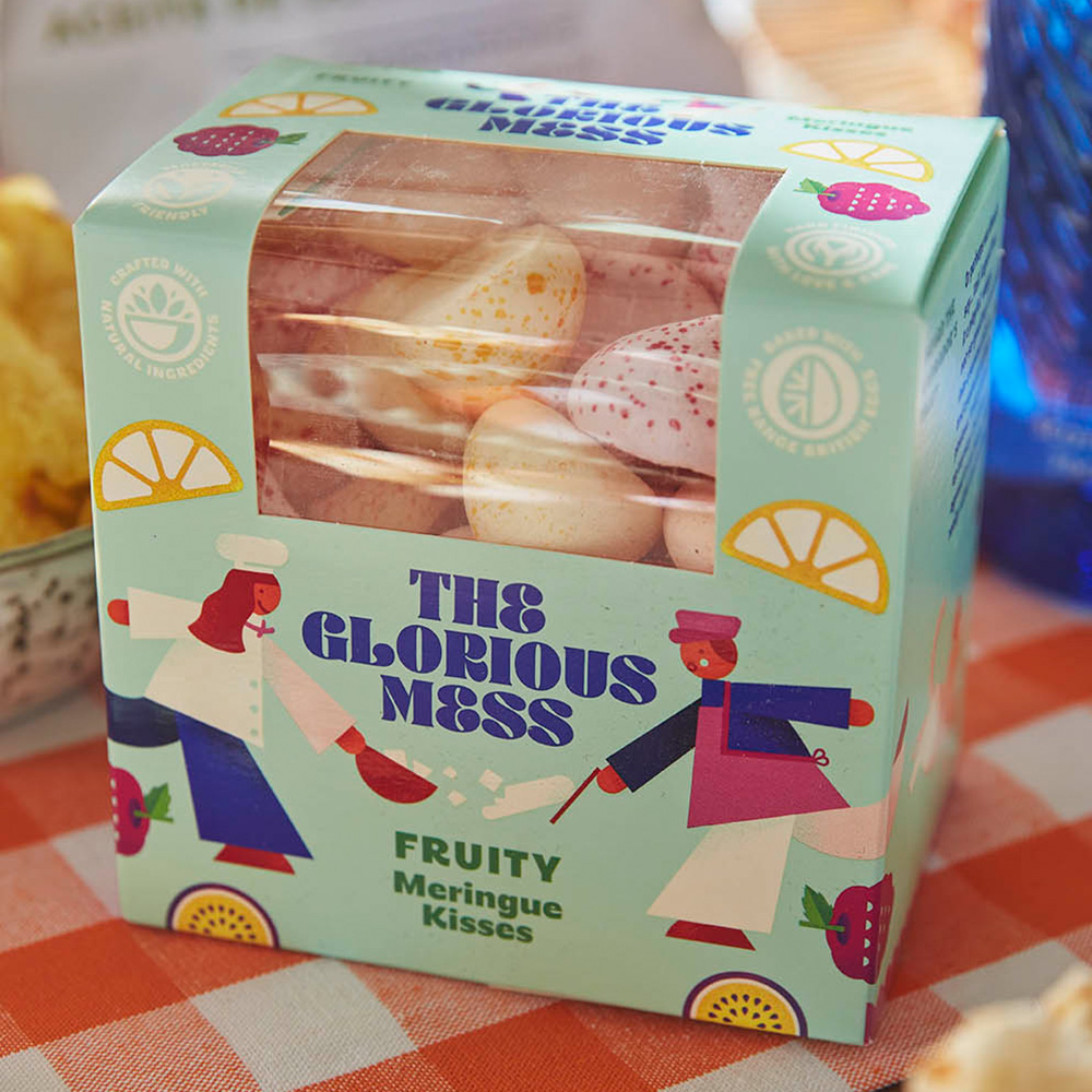 The Glorious Mess Mini Fruity Meringues