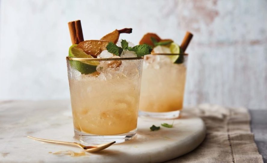 Maple & Pear Mule served in glasses