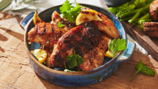 Hot honey blackened chicken