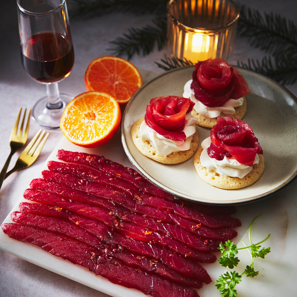 Image of Scottish Smoked Salmon with Port & Orange