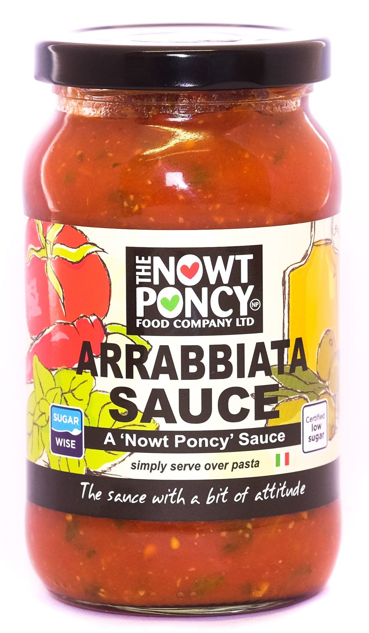 Nowt Poncy Arrabbiata Sauce