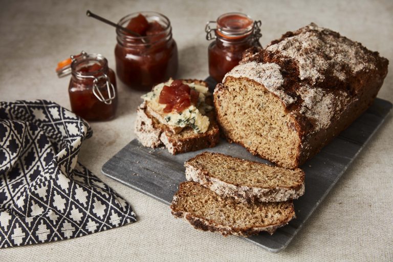 Pear, Blue Cheese & Prosciutto Soda Bread Recipe | Booths Supermarket