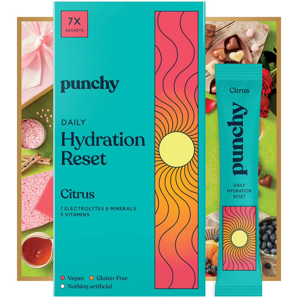 pack shot of punchy citrus packets