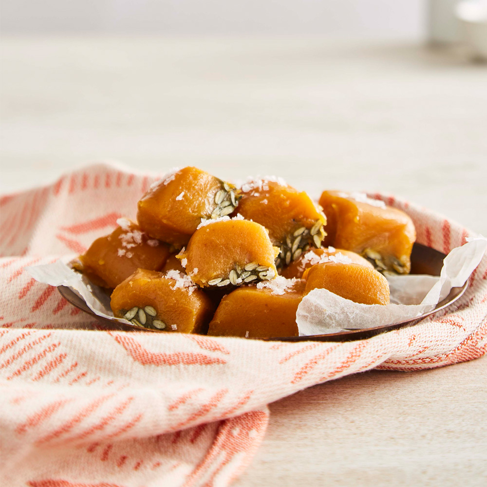 Image of some pumpkin seed fudge