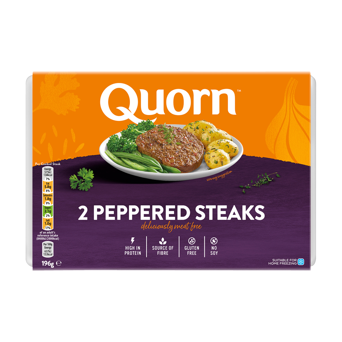 Quorn Peppered Steak