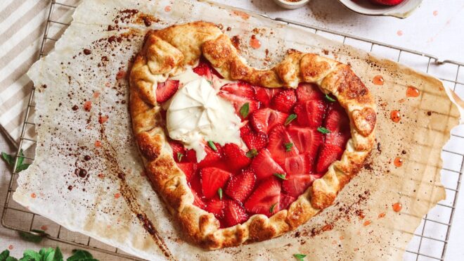 Strawberry Galette