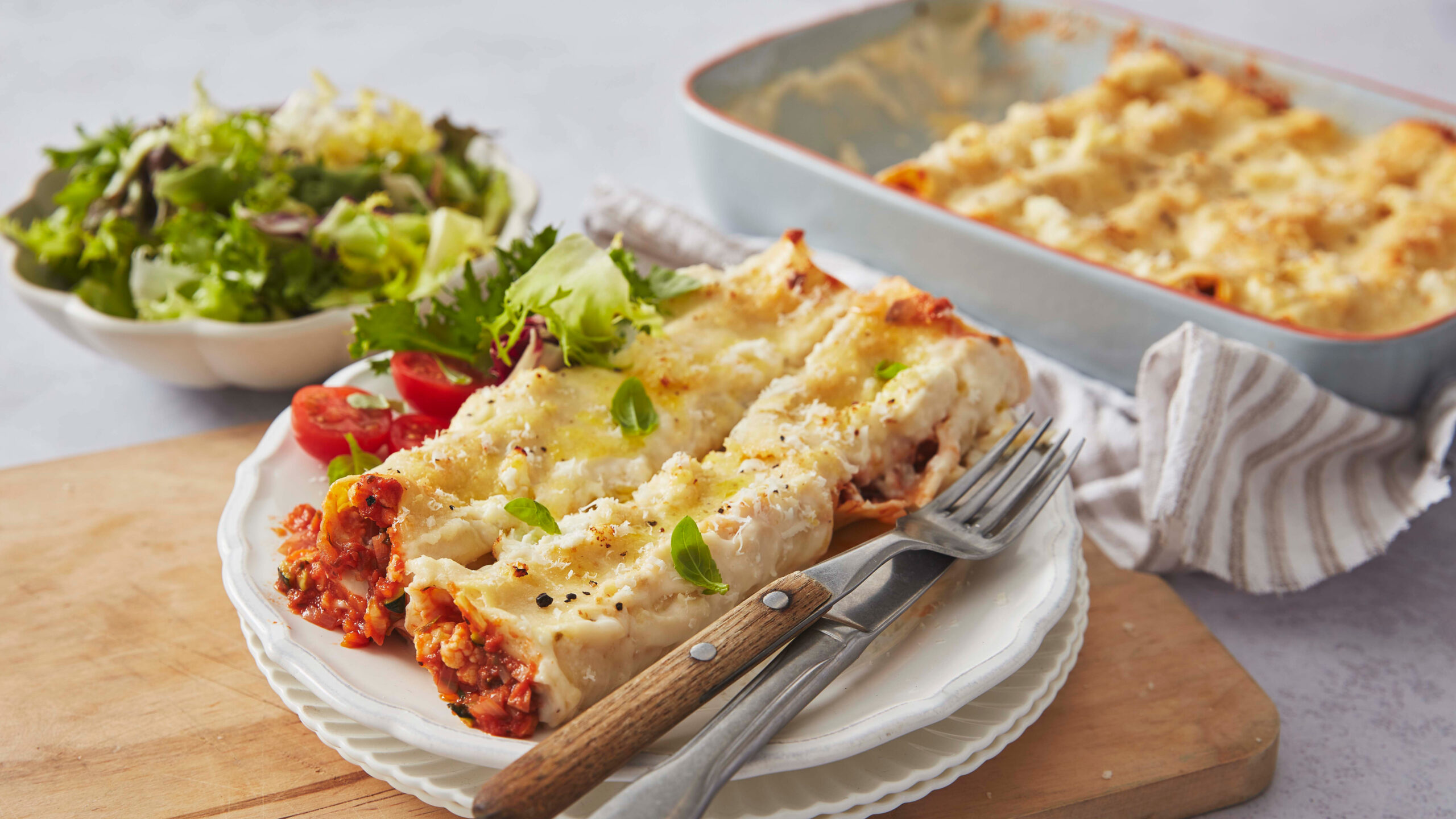 Summer Vegetable Cannelloni