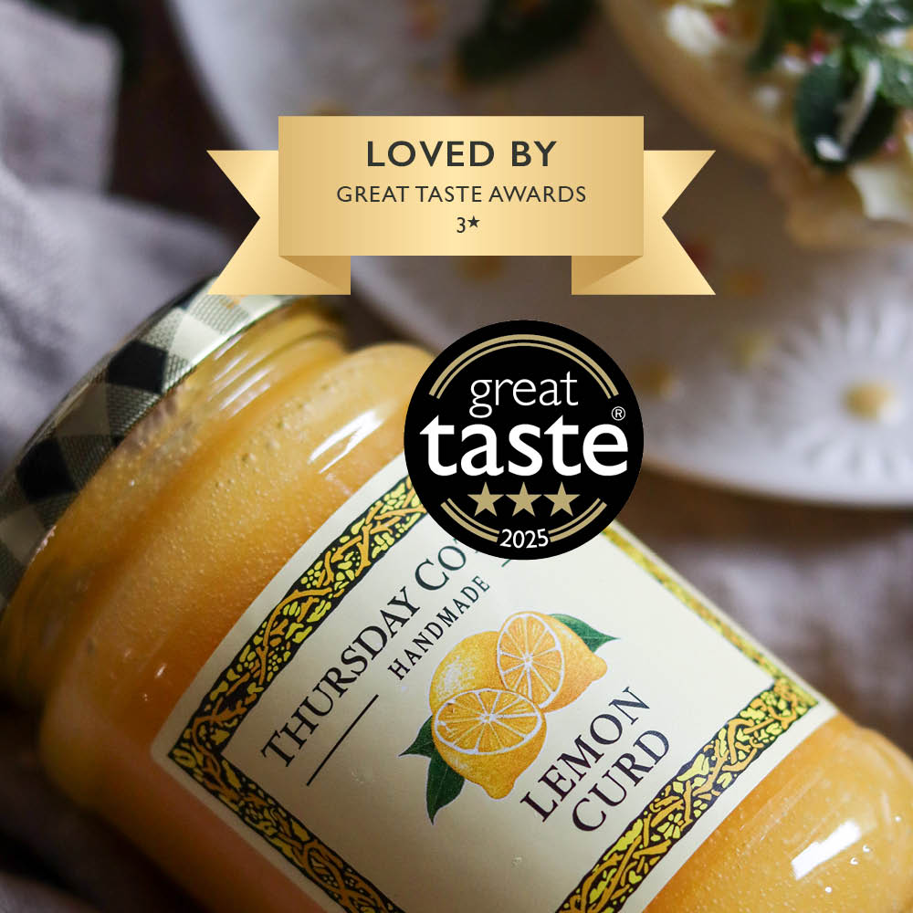 Image of a jar of Thursday Cottage Lemon Curd