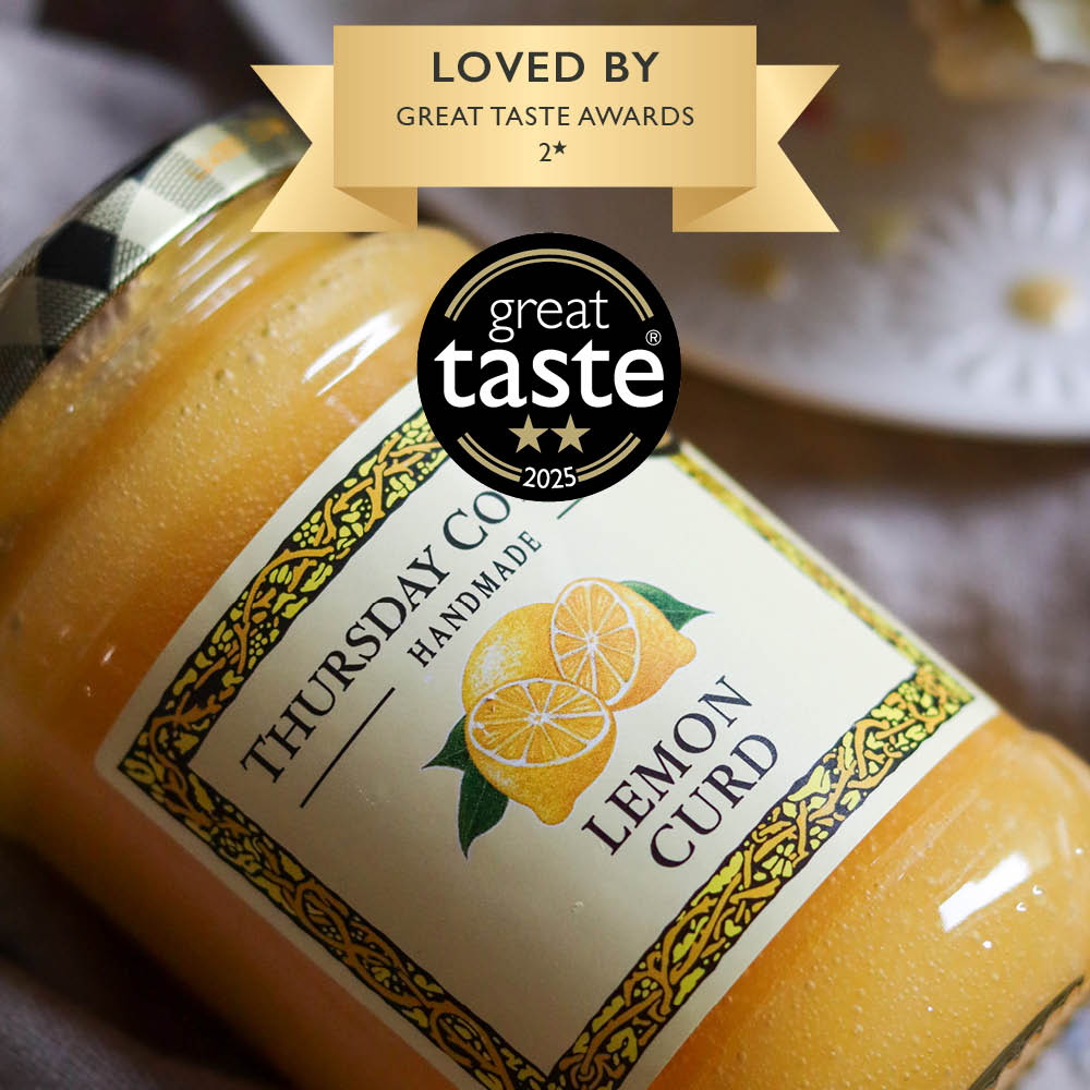 Image of a jar of Thursday Cottage Lemon Curd