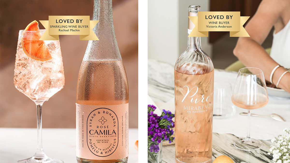 Camila Rosé Spritz and Mirabeau Magnum