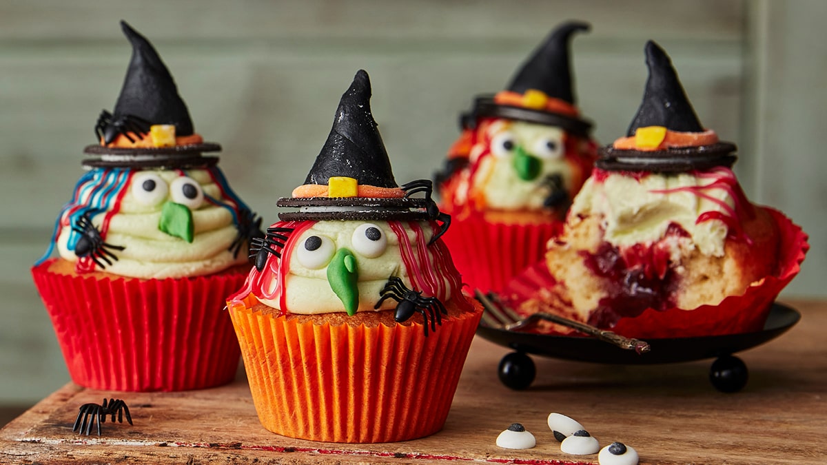 Wicked Witch Cupcakes