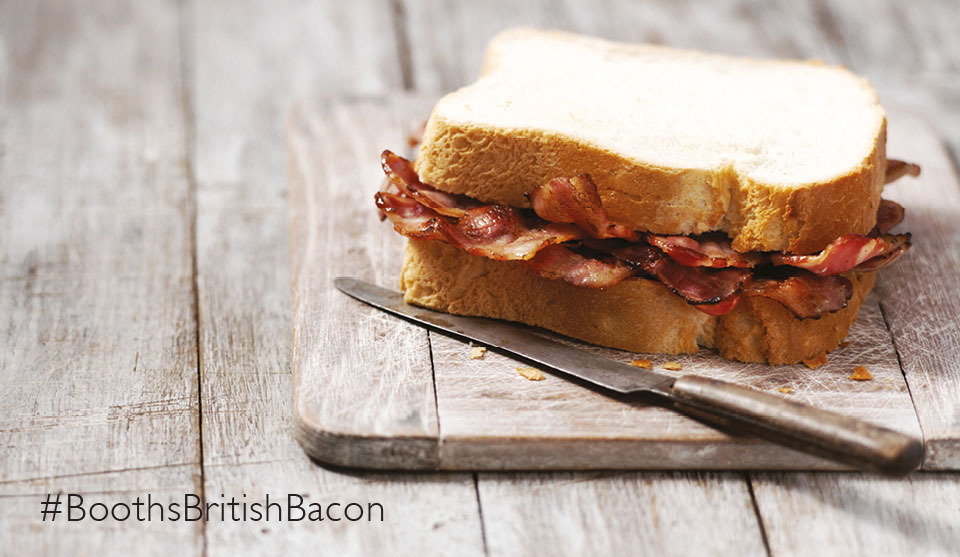 A Truly British Bacon Butty Booths Supermarket