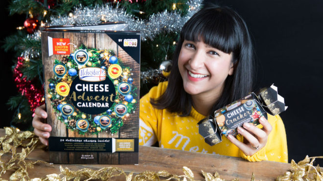 cheese advent calendar