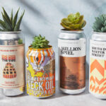 Beer can planters craft