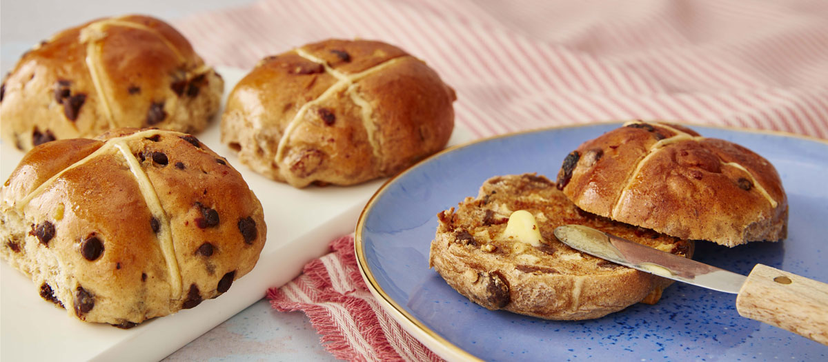 Booths Hot Cross Buns