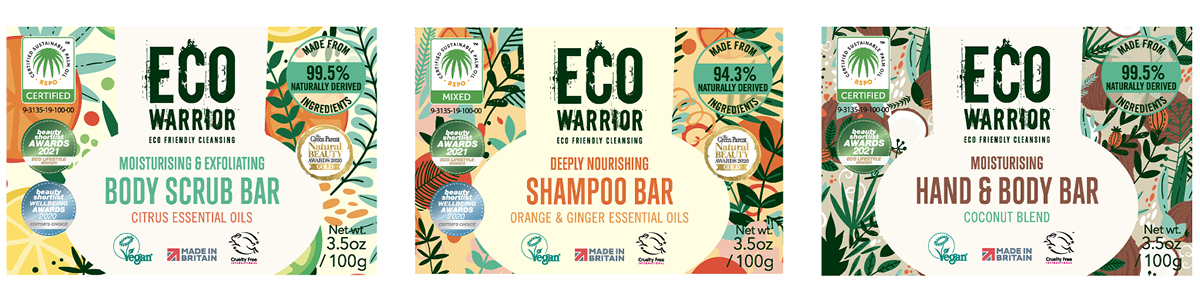 Eco Warrior Soap Range