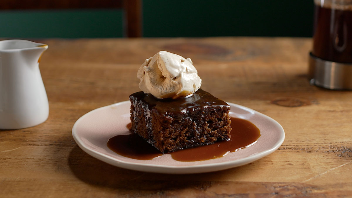 Sticky coffee pudding