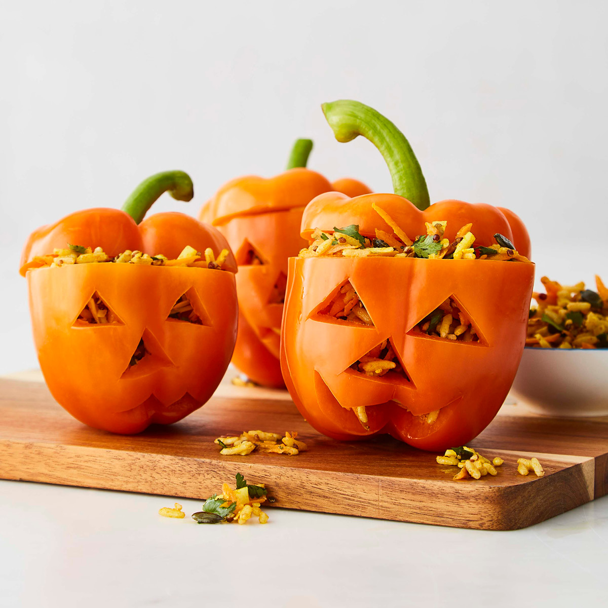 Stuffed Pumpkin Peppers